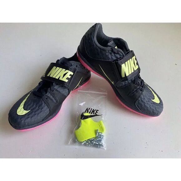 Nike High Jump Elite Track Field Shoes Jumping 806561-003 Men’s Sz 5 Women’s 6.5 - Picture 1 of 11